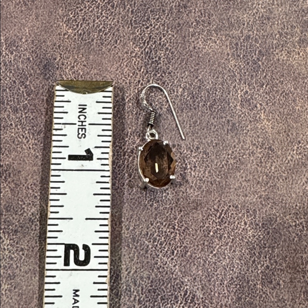 Smokey Topaz Jewelry Set - Picture 7 of 14